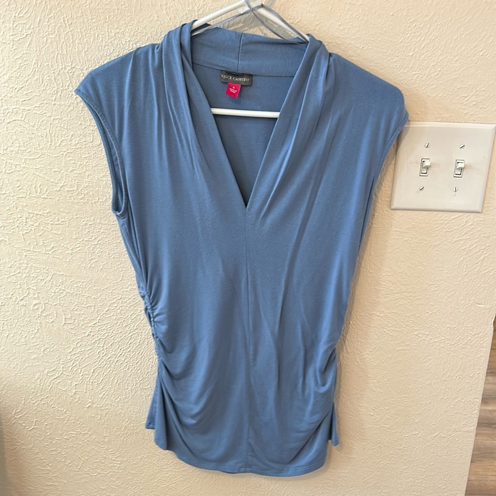 Sleeveless Ruched Top